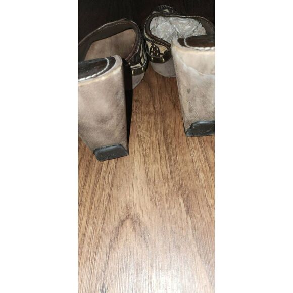 Kenneth Cole Peeptoe Clogs - Picture 6 of 8